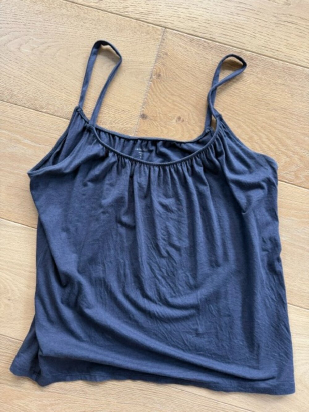 Garnet Hill thin strap a-line tank - size M